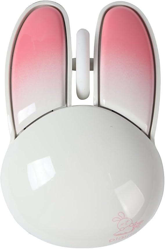 YOCUNKER Wireless Bluetooth Mouse for Laptop, Creamy Pink, Unisex