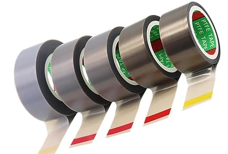 Heavy-Duty Teflon Tape 10 Meter Long 0.25Mm Thick, PTFE Adhesive Film for Vacuum Sealers, Electrical Equipment,80-300mm Wide(80mm)