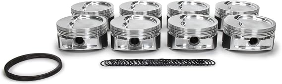 JE Pistons JE PistonsJE Piston, Forged, 4.165 in Bore, 1/16 x 1/16 x 3/16 in Ring Grooves, Minus 26.80 cc