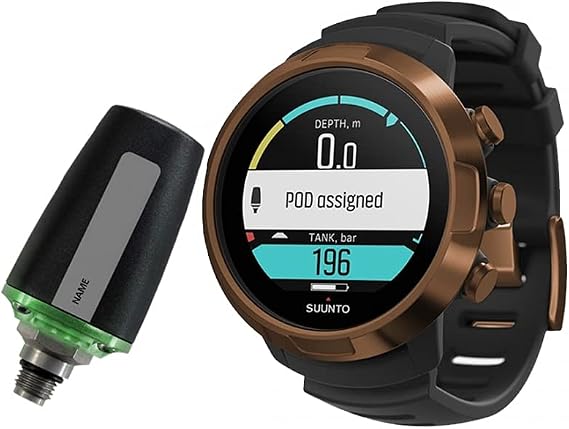 SUUNTO D5 Scuba Diving Wrist Computer with USB Cable & Tank Pods