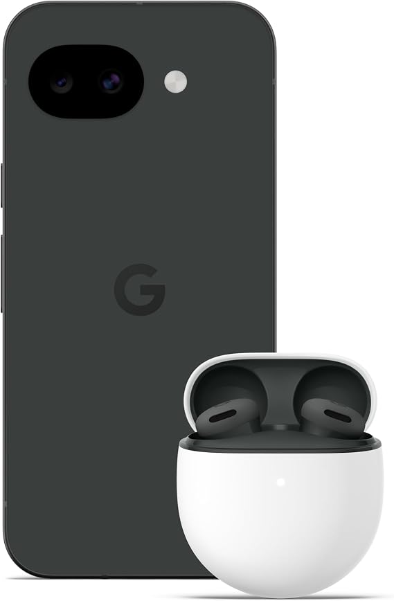 Google Pixel 10a Obsidian, 256GB + Pixel Buds 2a