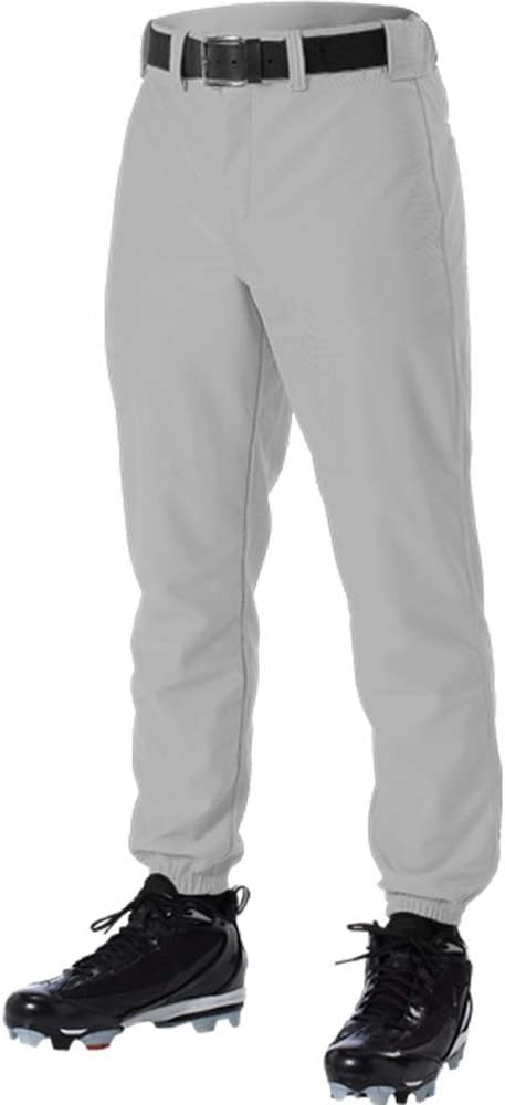 Blackout Tees Alleson 605PY Youth Baseball Uniform Boys Solid Pants A Athletic Heather M