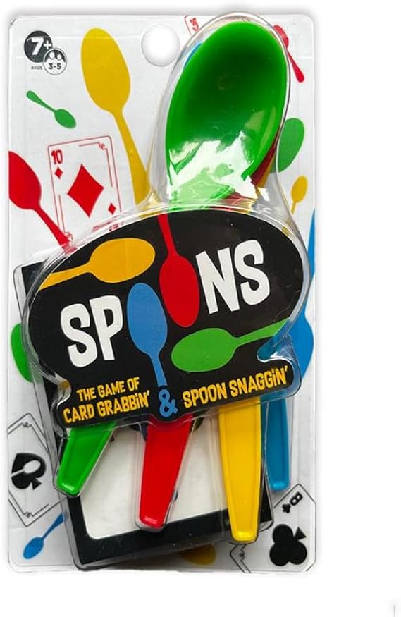 Mini Spoons Playing Card Games for Kids Deck of Cards Fun Family Games