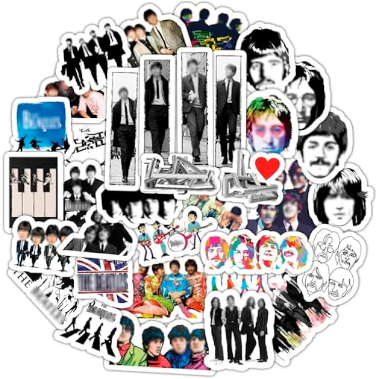 BulbaCraft 35 Pcs The Beatle Stickers for Adults, The Beatle Gifts, The Beatle Memorabilia and Gifts, The Beatle Merch, The Beatle Products, Sticker for The Beatle Mug