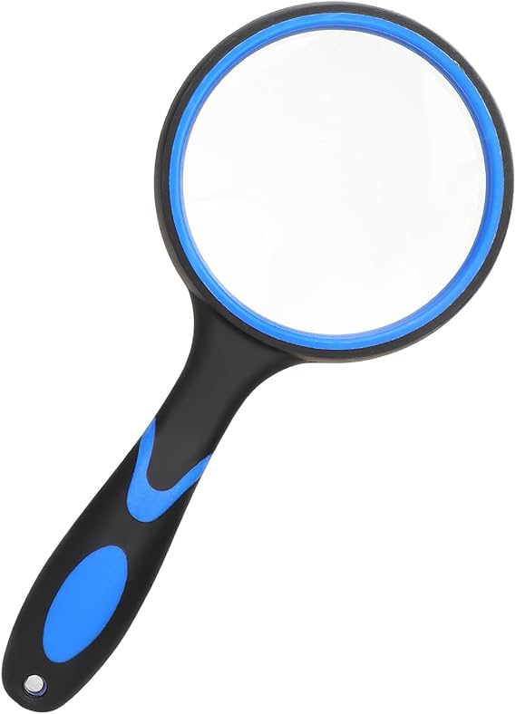 Magnifying Glass Magnifying Handheld Reading Glasses Magnifier Glasses for Kids Boys Girls Children Reading Books Insect Seniors Visually Impaired
