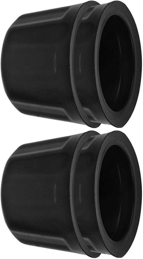 2pcs Rubber Wheel Caps for Atv and Golf Cart Tire Rim Hub Covers Easy to Install Sturdy Rubber Hub Caps for Vehicle's Wheels Practical Solution and Replacing