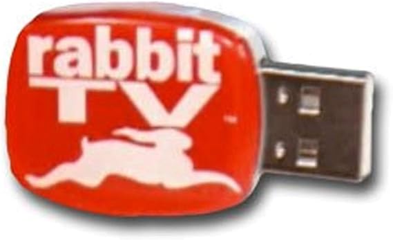 Telebrands Rabbit Tv USB Stick, red, Model: 6686