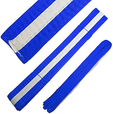 Ace Martial Arts Supply White Stripe Color Belts