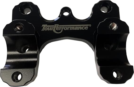 HeliBars HR10163 Offset Risers for Pan America - Black