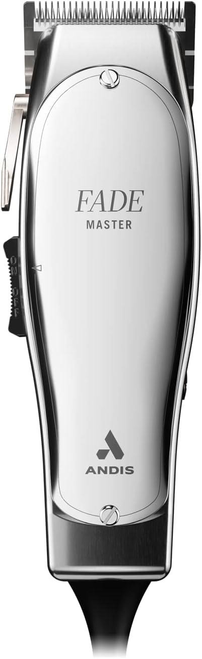 Andis 01820 Fade Master Adjustable Carbon Steel Blade Clipper, Aluminum