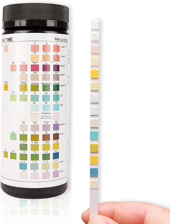 14-parameter urine test strips, 100 count, health diagnostic