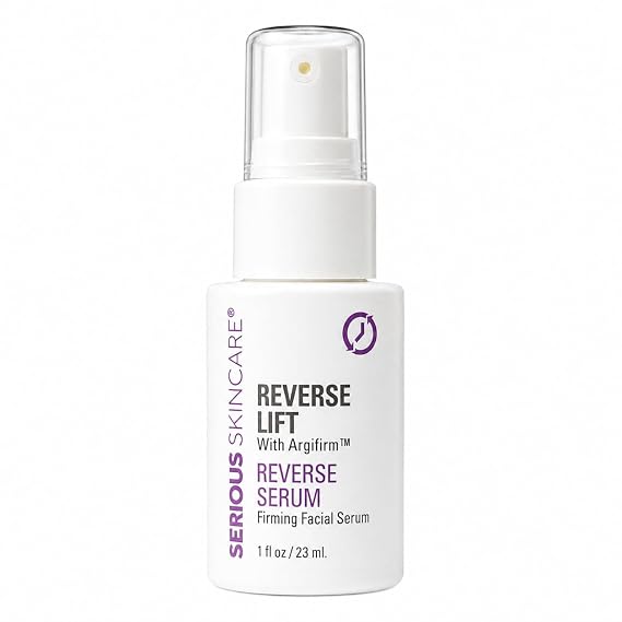 Serious Skincare Reverse Lift Firming Serum for Face & Neck, Sagging Skin 1 oz