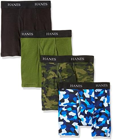 Hanes Boys' Boys' Ultimate Comfortsoft Printed Boxer Briefs