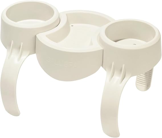 Bestway SaluSpa Drink Holder Spa Accessory Compatible with 7.9"-10.6" Wall Thickness, Cup Holder with Small Tray for Inflatable Hot Tub