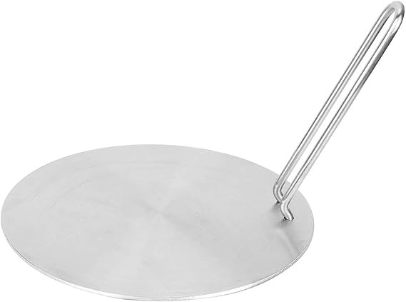 7.9inch Heat Diffuser, Stainless Steel Induction Diffuser Plate Adapter Converter Gas Electric Cooker Plate Induction Hob Heat Cooking Diffuser(1#20cm)