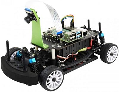 PiRacer Pro AI Kit Add-ons Accessories for Raspberry Pi 4 to Build AI Autonomous Racing Robot with Front Camera Eye Expansion Board Module Wireless Gamepad for Deep Learning Self Driving @XYGStudy