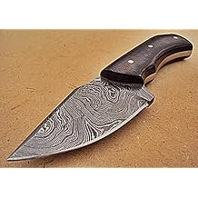 Poshland BC-96 Custom Handmade Damascus Steel Knife Two Tone Micarta Handle