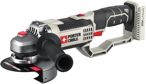 PORTER-CABLE 20V MAX* Angle Grinder Tool, 4-1/2-Inch, Tool Only (PCC761B)
