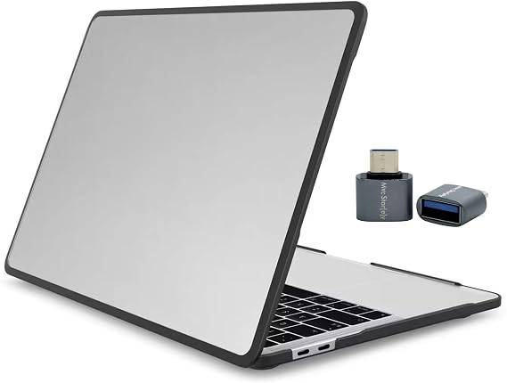 McStorey MacBook Air 15.3 İnç Kılıf A2941 M2 A3114 M3 A3241 M4 A3448 M5 Uyumlu Shockproof Rugged Hard Case TPU Bumper Tam Koruma Anti Fingerprint Mat Sert Kapak Şeffaf