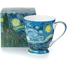 McIntosh Van Gogh Starry Night Fine Bone China Mocha Mug