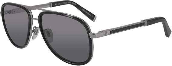 ZILLI 65017 Sunglasses for Men Aviator Titanium Eyeglasses Acetate Frame Designer