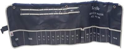 Weller Xcelite roll-up plastic coated canvas case for 23 Pieces Service Master Roll Set- Canvas Only | 99SMKN