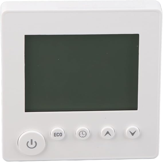Smart Tat, Thermostat LCD Display Keypad AC 95240V 16A Home Electric Heating Digital Non Programmable Thermostats for Baseboard Heater Digital Thermostat Electric Wired