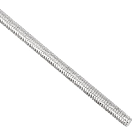 uxcell M2 x 250mm Fully Threaded Rod, 304 Stainless Steel, Right Hand Threads