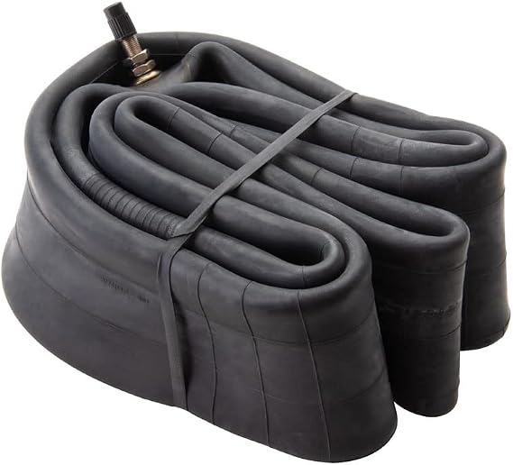 Tusk Ultra Heavy Duty 4 mm Motorcycle Inner Tube 80/10021 - Reinforced Butyl, TR4 Valve, Extreme Durability