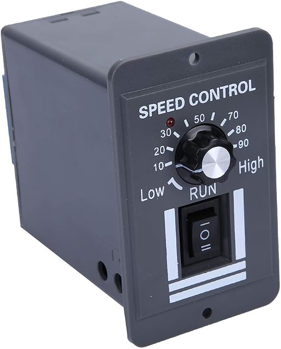 DC 12-60V 40A PWM Speed Controller for Brush Motors Speed Control DC Motors with Forward Reverse Switch Easy to Use and Precise Control