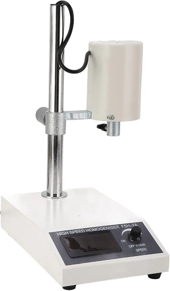 Lab Homogenizer Equipment Adjustable High Speed Homogenizer 8000‑22000rpm Laboratory Disperser Emulsifier for 5‑1000ml