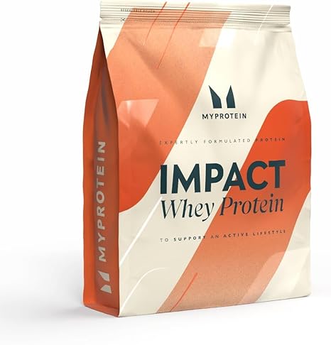 Myprotein Impact Whey Protein Powder White Chocolate 1 kg 23 g Protein per Serving with BCAAs Protein Powder for Muscle Building Fitness &