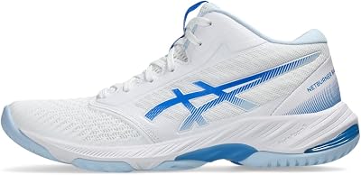 ASICS Womens Netburner Ballistic FlyteFoam Mid Top 3 Volleyball Shoes