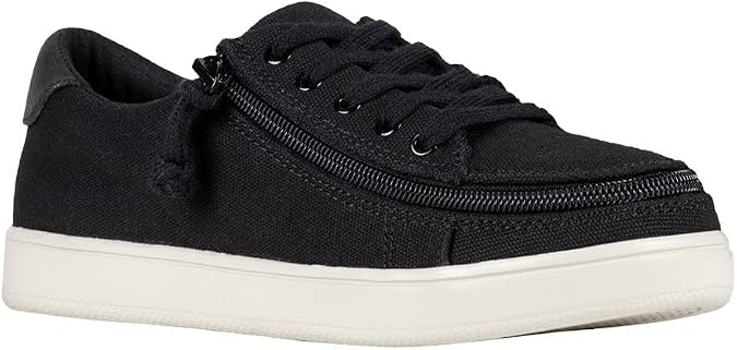 BILLY Women's Black Canvas Sneaker Low Tops