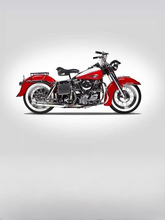 Harley Davidson Model Fl Duo G by Mark Rogan - 18x24 Art Print Poster