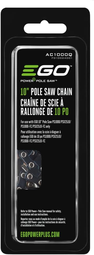 EGO Power+ 10" Pole Saw Chain for Electric Pole Saws PS1000/PSX2510- AC1000Q