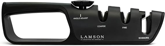 Lamson Adjustable Handheld Knife Sharpener