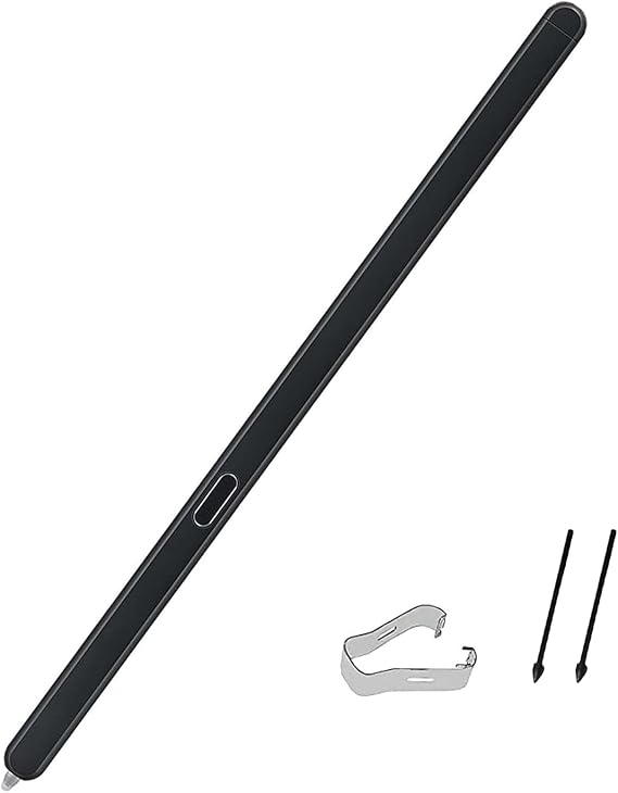 Galaxy Z Fold 6/5 Slim S Pen for SamsungGalaxy ZFold 6/5 SPen and Z Fold5 S Pen Fold Edition for Samsung Galaxy Z Fold6 Stylus Pen with Tips/Nibs (Black) EJ-PF946BBEGWW