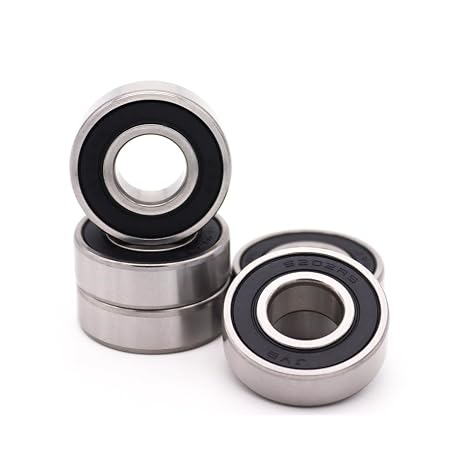 1pcs AXK Bearing 6202 6202-2RS1 TN9 HQ1 P53 6202 15x35x11 Hybrid Ceramic Ball Bearings Single Row Si3N4 Ball ABEC-5