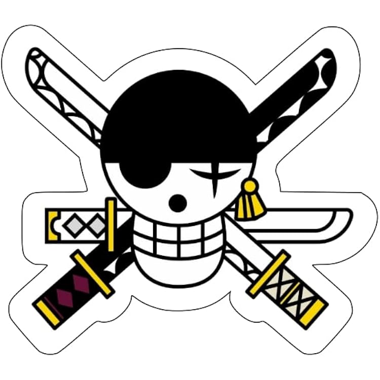 Roronoa Zoro Vinyl Decal Sticker Gift Car Bumper Laptop Home Deco Window Wall Truck