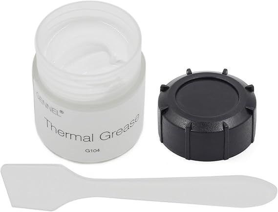 G104 20g White Thermal Paste, CPU Heat Sink Paste, Thermal Grease