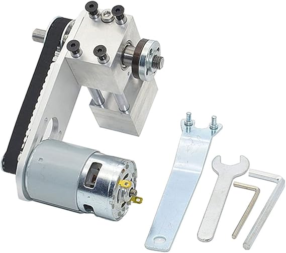 ZTBH Power Tool Accessories Mini Table Saw Lifting Spindle Assembly, Woodworking Cutting Polishing Spindle with Motor, Small Table Saw Accessories Set pawer Tool Accessories Set