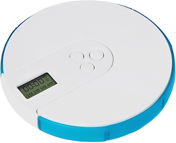 Automatic Pill Dispenser - Pill Dispenser Machine, Pill Reminder Electronic Pill Dispenser - up to 4 Alarms/Day, 7-Day Tablet Storage Box, Large Digital Display, Protecting Pills Privacy