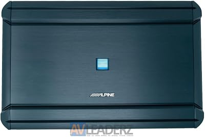 Alpine R-A75M R-Series Monoblock Subwoofer Amplifier - 750 Watts Rms Power with 0 Gauge Amplifier Kit