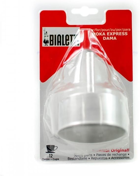 Bialetti 6895 Moka Express 12-Cup Replacement Funnel for Espresso Machine