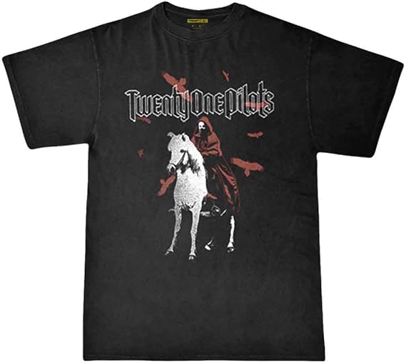Twenty One Pilots Men's Bishop Slim Fit T-Shirt X-Large Black