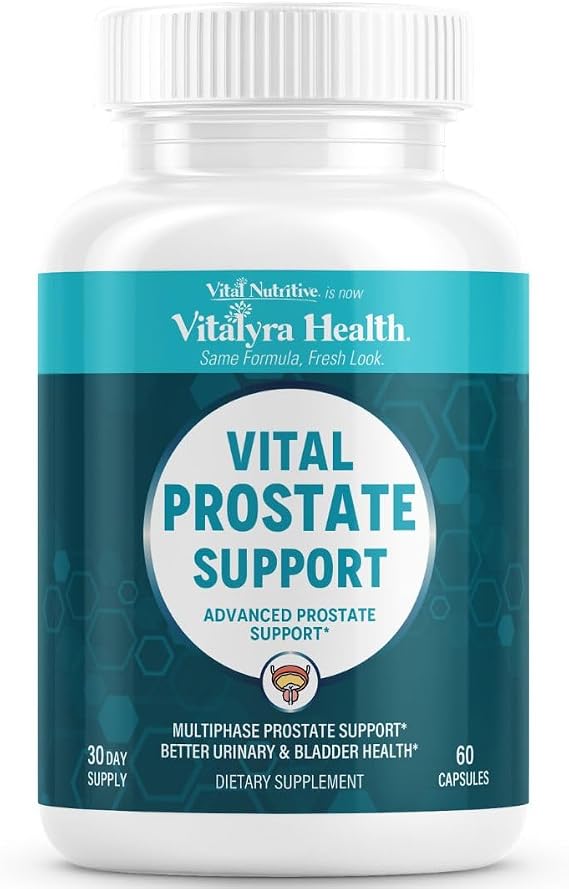 VITAL NUTRITIVE Saw Palmetto Prostate Supplement for Men - Beta-Sitosterol