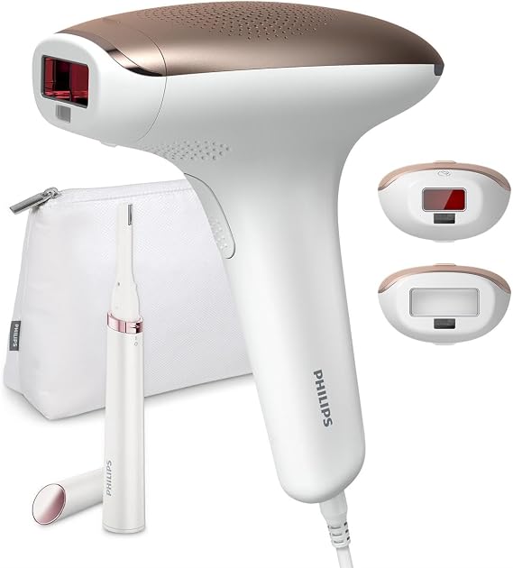 Philips Lumea Advanced IPL epilasyon cihazı BRI921/00 (2 başlıklı, vücut, yüz ve 1 hassas düzeltici ile, kablolu)
