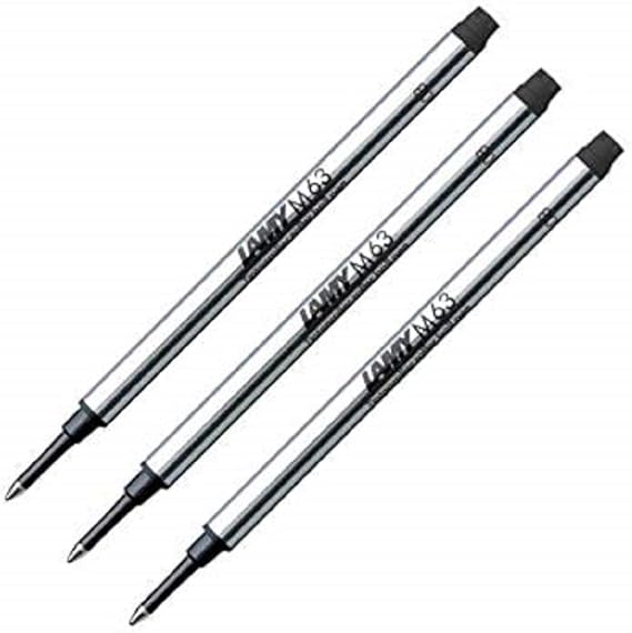 Lamy M63 Rollerball Refill BLACK x 3 (DB18559)