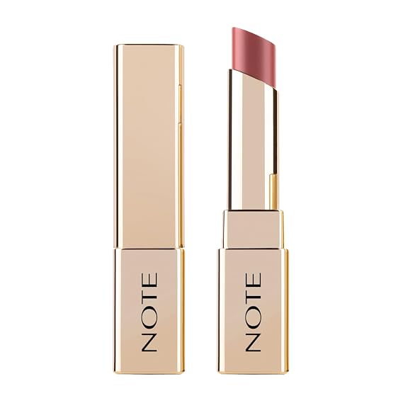 NOTE Cosmetique Iconic Sheer Lipstick - Hydrating Lipstick for Women - Balm-Like, Natural Sheer Finish Formula - 201 Darling - 0.11 oz